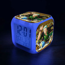 Lade das Bild in den Galerie-Viewer, One Piece Luffy LED Wecker – Starte dein Abenteuer pünktlich