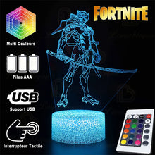 Lade das Bild in den Galerie-Viewer, Fortnite 3D Nachtlichter in vielen Motiven