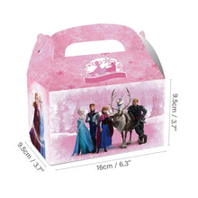 Lade das Bild in den Galerie-Viewer, Frozen Eiskönigin Geschenkboxen für Party und Geburtstag