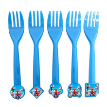 Lade das Bild in den Galerie-Viewer, Buntes Spiderman und Freunde Geburtstags Deko Kindergeburtstag, Feier