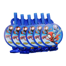 Lade das Bild in den Galerie-Viewer, Buntes Spiderman und Freunde Geburtstags Deko Kindergeburtstag, Feier
