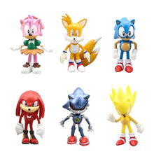 Lade das Bild in den Galerie-Viewer, Sonic der Igel Figuren Spielzeug Sets (6 oder 12 Figuren)