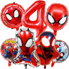 Lade das Bild in den Galerie-Viewer, Buntes Spiderman und Freunde Geburtstags Deko Kindergeburtstag, Feier