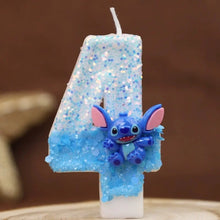 Lade das Bild in den Galerie-Viewer, Lilo und Stitch Geburtstagskerze mit Alter