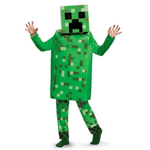 Lade das Bild in den Galerie-Viewer, Minecraft Kostüm - Creeper oder Steve für Erwachsene Karneval, Fasching