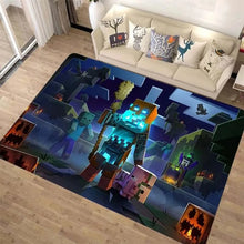 Lade das Bild in den Galerie-Viewer, Minecraft Teppich im Pixel Look - viele Motive