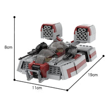 Lade das Bild in den Galerie-Viewer, Star Wars Speeding Tank AAC-1 (590 Bausteine) Klemm-Baustein Spielzeug