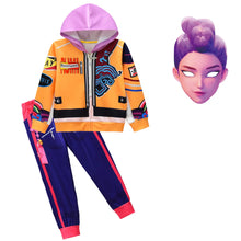 Lade das Bild in den Galerie-Viewer, Anime Kpop Demon Hunters Rumi Cosplay Kostüm für Kinder