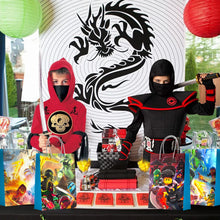 Lade das Bild in den Galerie-Viewer, 16 Stk. Ninja Go-Party Geschenktüten