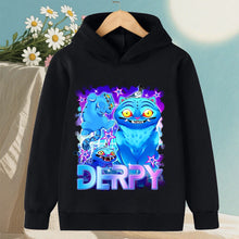 Lade das Bild in den Galerie-Viewer, Huntrix Kpop Demon Hunters Kapuzzenpullover für Kinder Saja, Derpy und viele weitere Motive