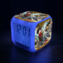 Lade das Bild in den Galerie-Viewer, One Piece Luffy LED Wecker – Starte dein Abenteuer pünktlich