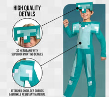 Lade das Bild in den Galerie-Viewer, Minecraft Kinder Kostüme für Karneval, Fasching etc.