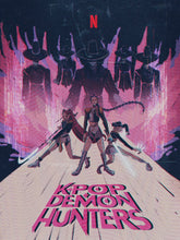 Lade das Bild in den Galerie-Viewer, Huntrx KPop Demon Hunters Poster Kunstdruck Deko