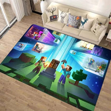 Lade das Bild in den Galerie-Viewer, Minecraft Teppich im Pixel Look - viele Motive