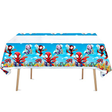 Lade das Bild in den Galerie-Viewer, Buntes Spiderman und Freunde Geburtstags Deko Kindergeburtstag, Feier