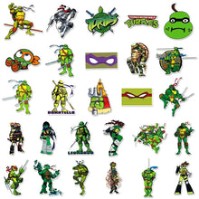 Lade das Bild in den Galerie-Viewer, 50 Stk. Teenage Mutant Ninja Turtles Aufkleber Sticker
