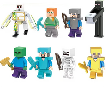 Lade das Bild in den Galerie-Viewer, Minecraft Mini Figuren - viele verschiedene Sets