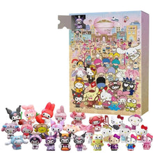 Lade das Bild in den Galerie-Viewer, Sanrio Hello Kitty Kuromi Advents Kalender mit 24 Figuren