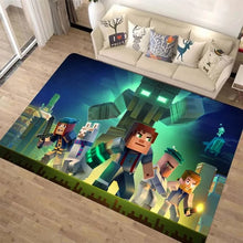 Lade das Bild in den Galerie-Viewer, Minecraft Teppich im Pixel Look - viele Motive
