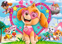 Lade das Bild in den Galerie-Viewer, Pinke Paw Patrol Skye Happy Birthday Leinwand Poster Geburtstags Deko
