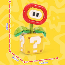 Lade das Bild in den Galerie-Viewer, Super Mario Piranha Pflanze oder Feuerblume Klemm-Baustein Spielzeug Set