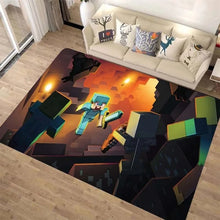Lade das Bild in den Galerie-Viewer, Minecraft Teppich im Pixel Look - viele Motive