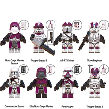 Lade das Bild in den Galerie-Viewer, Star Wars Nova Corps Clone Trooper Mini Figuren