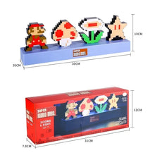 Lade das Bild in den Galerie-Viewer, Super Mario Pixel Lampe Deko Licht
