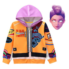 Lade das Bild in den Galerie-Viewer, Anime Kpop Demon Hunters Rumi Cosplay Kostüm für Kinder