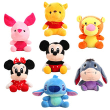 Lade das Bild in den Galerie-Viewer, Micky, Minnie, Winnie, Stitch und weitere Stofftiere (ca. 17-23cm) kaufen