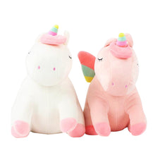 Lade das Bild in den Galerie-Viewer, Kawaii Einhorn Plüsch Unicorn Kuscheltier (ca. 25cm) kaufen