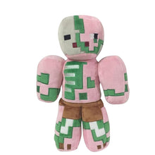 Lade das Bild in den Galerie-Viewer, Steve Zombie Plüsch Figur aus Minecraft (ca. 18cm) kaufen
