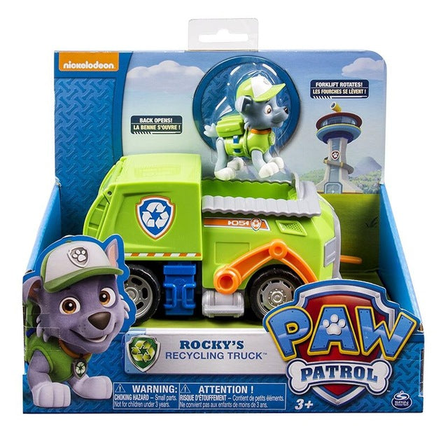 Rockys Recycling Truck Müllauto Paw Patrol Spielzeug Auto Fahrzeug