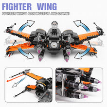 Lade das Bild in den Galerie-Viewer, Star War First Order Poe's X-Wing Fighter Baustein Set kaufen