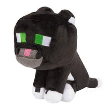 Lade das Bild in den Galerie-Viewer, Tuxedo Kitten Kätzchen Plüschtier Kuscheltier aus Minecraft kaufen