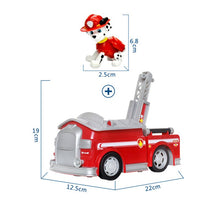 Lade das Bild in den Galerie-Viewer, Paw Patrol Marshall mit Feuerwehrauto Einsatzfahrzeug mit Leiter kaufen