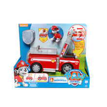 Lade das Bild in den Galerie-Viewer, Paw Patrol Marshall mit Feuerwehrauto Einsatzfahrzeug mit Leiter kaufen