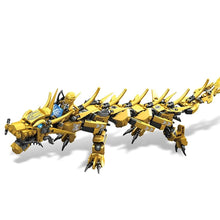 Lade das Bild in den Galerie-Viewer, Ninja Goldener Drache 2in1 Baustein Set kaufen