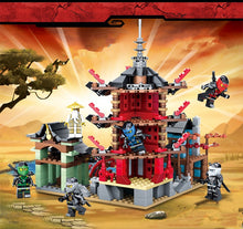 Lade das Bild in den Galerie-Viewer, Ninja Tempel Baustein Set mit 737 Teilen kaufen