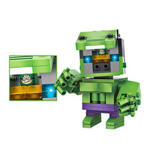 Lade das Bild in den Galerie-Viewer, Hulk aus Avengers Hulk Baustein Figuren set mit Mini Figur kaufen