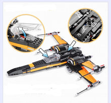 Lade das Bild in den Galerie-Viewer, Star War First Order Poe's X-Wing Fighter Baustein Set kaufen
