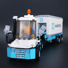 Lade das Bild in den Galerie-Viewer, Technic Maersk Zug Baustein Set (kompatibel mit 10219) kaufen