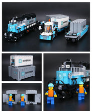 Lade das Bild in den Galerie-Viewer, Technic Maersk Zug Baustein Set (kompatibel mit 10219) kaufen