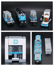 Lade das Bild in den Galerie-Viewer, Technic Maersk Zug Baustein Set (kompatibel mit 10219) kaufen