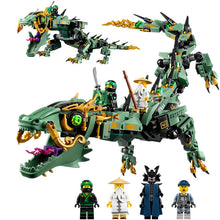 Lade das Bild in den Galerie-Viewer, Ninja Mech Drache des Grünen Ninja Baustein Set kaufen