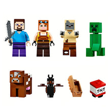 Lade das Bild in den Galerie-Viewer, Creepered Mine Minecraft Baustein Set 852 Teile kaufen