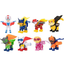 Lade das Bild in den Galerie-Viewer, Paw Patrol Superman Set Apollo, Chase, Skye, Rubble, Rocky, Zuma 8er Set kaufen
