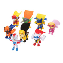 Lade das Bild in den Galerie-Viewer, Paw Patrol Superman Set Apollo, Chase, Skye, Rubble, Rocky, Zuma 8er Set kaufen