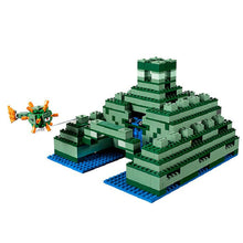 Lade das Bild in den Galerie-Viewer, Das Ozeanmonument Minecraft Baustein Spielzeug Set 1134 Teile kaufen