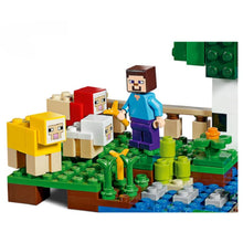 Lade das Bild in den Galerie-Viewer, Die Wool Farm Minecraft Spielzeug Bausteine 260 Teile kaufen